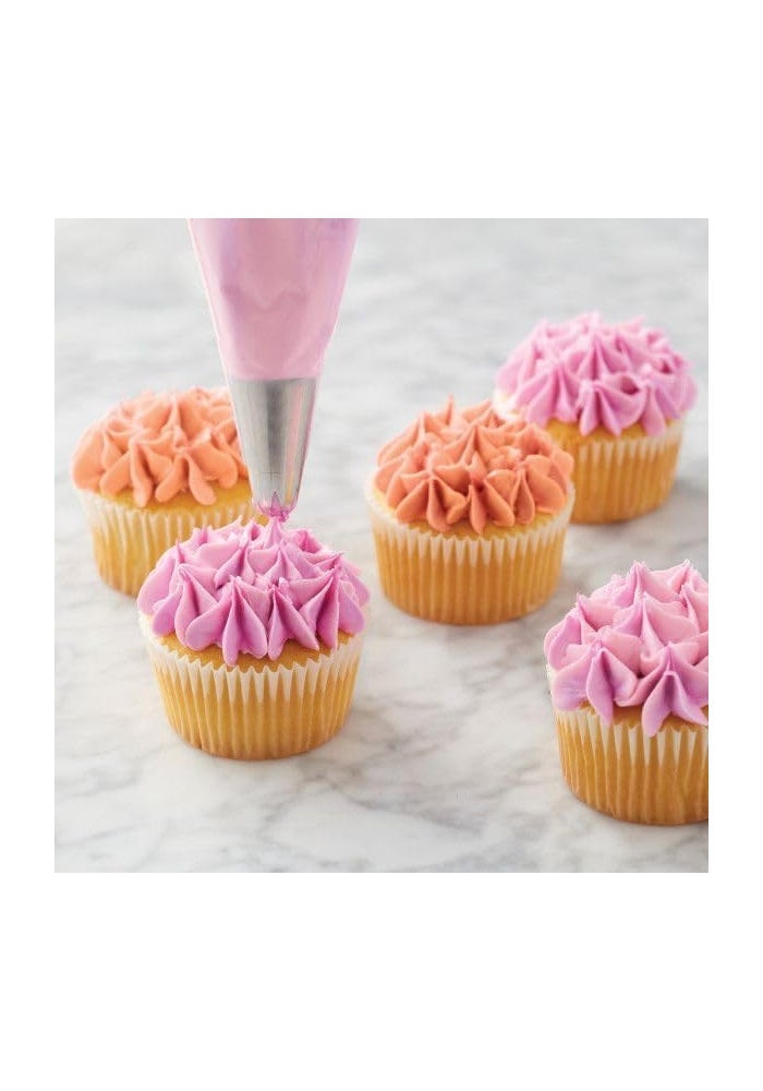 Wilton Large Drop Flower Piping Tip #2D - Stainless Steel Decorating Tool - Image 4